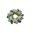 thumbnail image 1 of Broches Mujeres Crystal Rhinestone Flower Broche Pins para Wedding Bouquet Sincero Hogar, 1 of 6