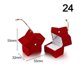 thumbnail image 1 of Caja de terciopelo para joyas, caja para anillos de boda, aretes, collares, pulseras, caja de regalo, 1 of 4