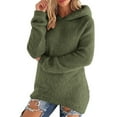 thumbnail image 2 of Wlynlyn Fuzzy Hoodies for Women Casual Long Sleeve Sherpa Fleece Sweatshirts Loose Comfy Lightweight Hooded Sweatshirt, 2 of 10