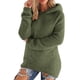 thumbnail image 3 of Craaazy Women's Cozy Fuzzy Hoodies Oversized Long Sleeve Pullover Long Tops Gifts, 3 of 9