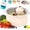 Beige, variant on One-Touch Cordless Electric Fruit Cleaner Spinner, 2-in-1 Salad Spinner, Strainer & Food Dryer, 1500mAh Battery,Detachable & Non-Slip Base, for Berries Lettuce Greens