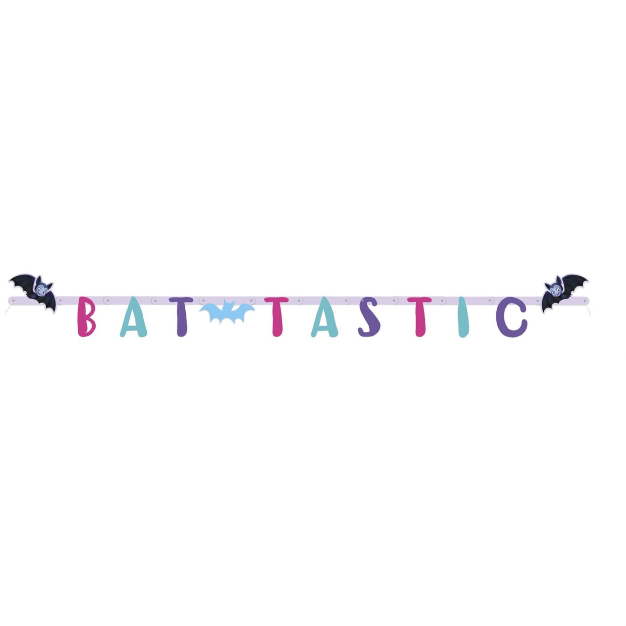 Unique Disney Vampirina Large Jointed Party Banner 1 Ct