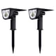 thumbnail image 1 of Bearachild 10W 900lm 120 grados girado jardín luz solar energía paisaje luz IP55 impermeable al aire libre patio lámpara Iluminación y accesorios TYPE2 Paquete de 2 luces blancas Bearachild HA005599-04B, 1 of 6