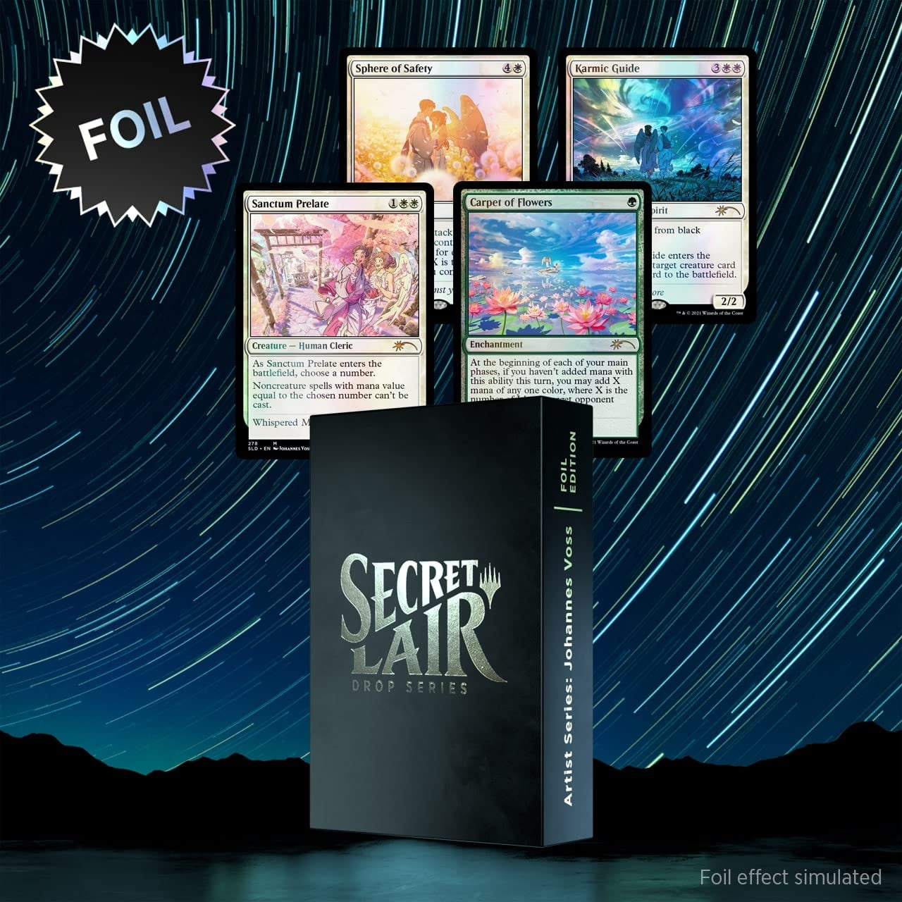 Magic TCG Magic: The Gathering Secret Lair Premium Foil: MTG Artist Series Johannes Voss