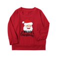 thumbnail image 2 of Christmas Family Matching Baby Santa Print  Neck Long Sleeve T Shirt, 2 of 3