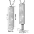thumbnail image 3 of Delicado Collar con Colgante de Estrella de Circonita para Mujer | Cadena de Cobre Ajustable de 50 Cm | Elegante Joya para Regalo de Cumpleaños | Romántico Mensaje de "Te Amo" para Ella, 3 of 5