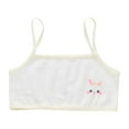 thumbnail image 1 of MIASHUI Girls Sports Bras Lightweight Seamless Crop Top Training Bra,Beige,9-13 Years, 1 of 9