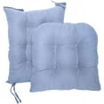 thumbnail image 4 of XINQIHANG 2-Piece Set of Rocking Chair Cushions, Rocking Chair Cushions, backrest Integrated Reclining Chair Cushions, Bottom Cushions (Navy Blue), 4 of 7