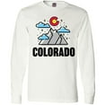 thumbnail image 3 of Inktastic Colorado Mountains and Clouds Long Sleeve T-Shirt, 3 of 5