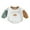 White C, variant on Newborn Halloween Outfit Girl Boy Letter Pumpkin Romper Bubble Sweatshirt Bodysuit Fall Halloween Baby Clothes 0-18M