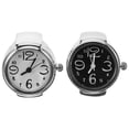 thumbnail image 2 of 2 relojes de dedo pequeños, relojes de anillo, relojes digitales, relojes de anillo decorativos para mujeres y hombres., 2 of 8