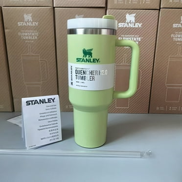 Compatible With Stanley 40 Oz H2.0 Tumbler With Handle, Double Walled Vacuum Insulated Stainless Steel Water Bottle Premium Summer Drinkware Portable Handy Flask Travel Mug Iced Coffee Cup For Outdoo