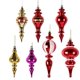 thumbnail image 2 of 12/15/20cm Christmas Decorations Color Gourd Hanging Home Decor 2023 New Year Craft Pendant Christmas Tree Water Drop Pendant, 2 of 5
