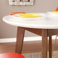 thumbnail image 3 of Holly & Martin Oden Dining Table in White with Burnt Oak, 3 of 4