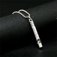 thumbnail image 1 of Vente Aujourd'hui Liquidation! Collier de Décompression – Pendentif de Pleine Conscience en Acier Inoxydable, Accessoire de Respiration pour Soulager le Stress, Relaxation et Soutien du Cou pour Hommes et Femmes, 1 of 2