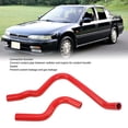 thumbnail image 3 of Aramox 2PCS Silicone Radiator Coolant Hose Tube Kit Car Radiator Hose Kit Replacement For  CB7 F22A 2.2L F20A 2.0 L 1990 To 1993, 3 of 8