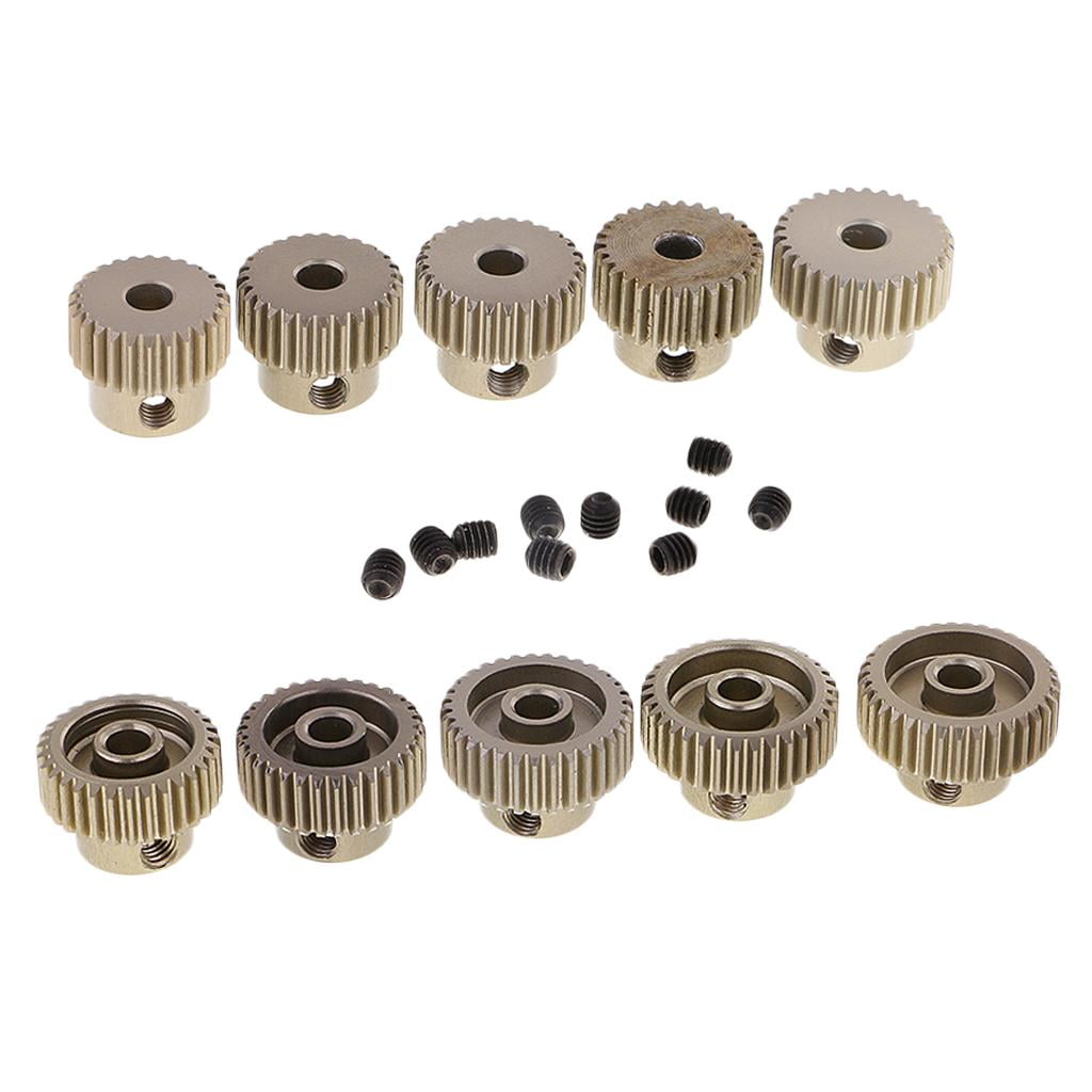 Uxcell Engranaje De Piñón Diferencial De Motor De 6 Mm De Apertura 20T