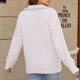 thumbnail image 4 of ICHUANYI Clearance Women's Loose Fitting Fashion Casual Large Knit Cardigan High Neck Sweater(Pink, S) ICHUANYI WER2023081502455, 4 of 5
