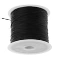 thumbnail image 1 of 1 rollo de cordón elástico elástico hilo de hilo 50 metros para la joyería DIY negro Sunnimix cordón elástico elástico, 1 of 8