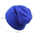 thumbnail image 3 of TMOYZQ Toddler Baby Boys Girls Cotton Slouchy Hip-Hop Hats Unisex Kids Soft Stretch Lightweight Skull Caps Sleeping Cap Dwarf Hat for 5 Months-6 Years, 3 of 3