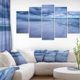thumbnail image 1 of Nuages Orageux au-Dessus de l'Océan - Oeuvre Moderne de Paysage Marin sur Toile, 1 of 3