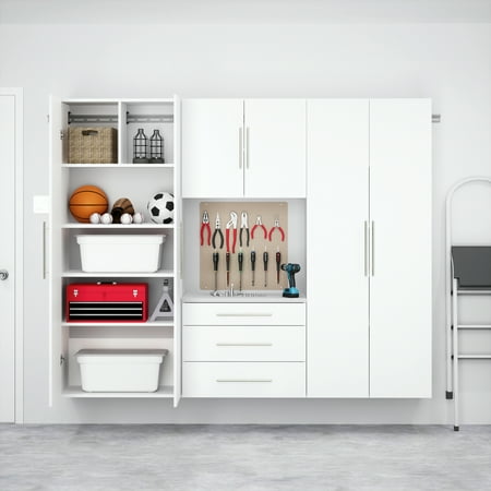 

Prepac HangUps 90 Storage Cabinet Set G 4 Pieces White