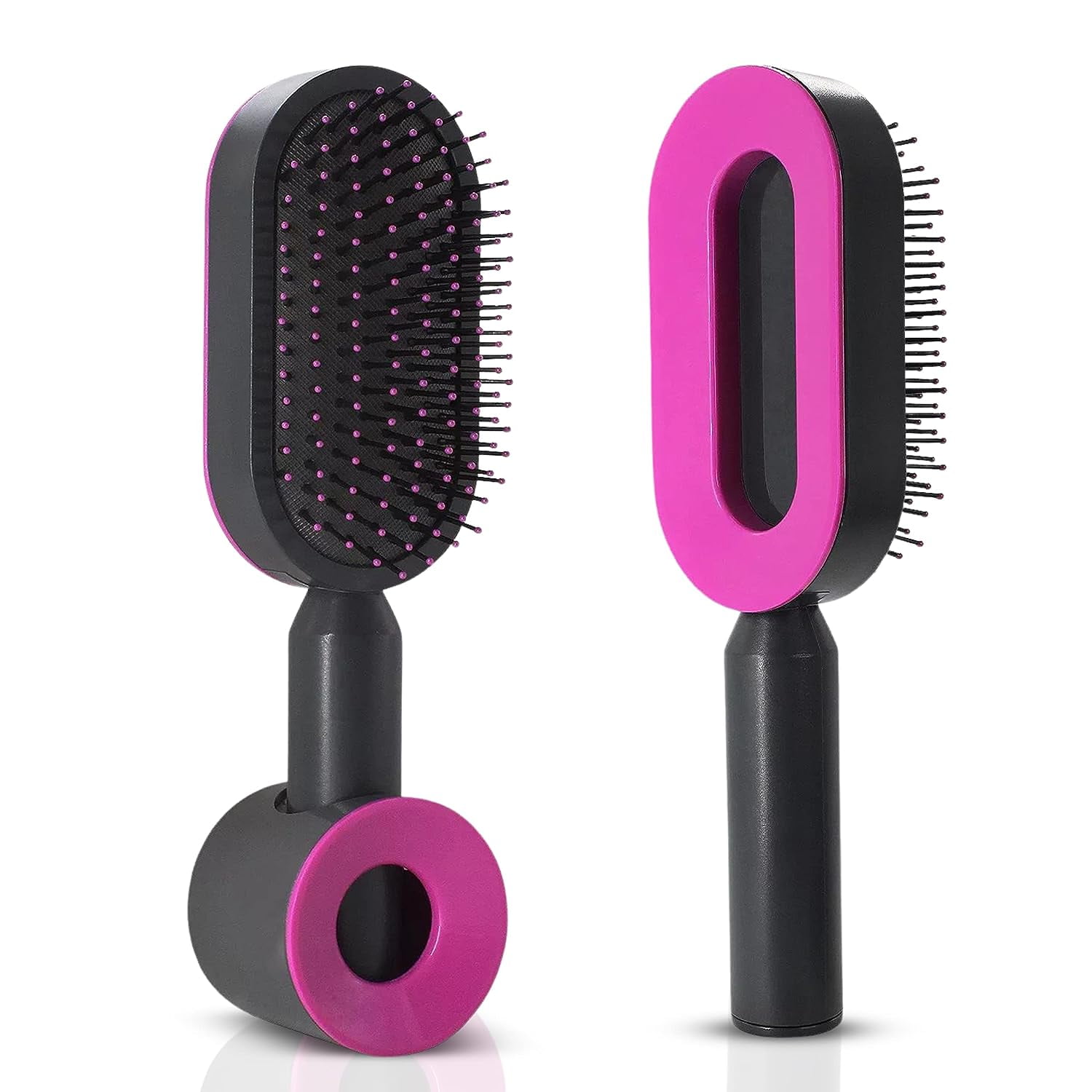 Dropship 3D Air Cushion Massager Brush With Retractable Bristles Self Cleaning  Hair Brush Massage One-key Self-cleaning Hair Brush Anti-Static Airbag  Massage Comb For Women Curly Hair Brush to Sell Online at a