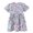 dress 336Purple220, variant on HAYIMI Girls Cartoon Floral A-Line Dress For Kids Lightweight Party Kidswear For Girls Comfortable Everyday Dress With Cute Print O-Neck Relaxed Fit Dresses