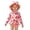 Z05-Pink, variant on LRen Girls Bathing Suits Size 8 Long Sleeve Swimsuits 2 Piece Rash Guard Bathing Suits Upf 50 Uv Loose Fit Round Neck Beach Rash Guard Swimwear Toddler Girls Swimsuit