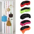 thumbnail image 1 of Trayknick Adjustable Hanging Hook Rack Rope Door Hanger Clothes Bag Hat Storage String Green, 1 of 13