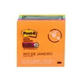thumbnail image 3 of Post-it® Super Sticky Notes 654-5SSUC-C, Rio de Janeiro Collection, 3 in x 3 in, 3 of 3