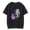 Black, variant on Needy Streamer Overload Unisex Cotton Japanese Anime T-Shirt Short Sleeve