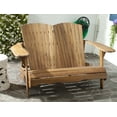 thumbnail image 2 of Safavieh Hantom Indoor/Outdoor Double Adirondack Bench, 2 of 6