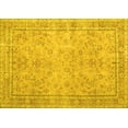 thumbnail image 1 of Ahgly Company Indoor Rectangle Persian Yellow Traditional Area Rugs, 5' x 8', 1 of 4