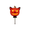 Orange4, variant on Solar Haunted House Pumpkin Garden Stake Light, Outdoor Halloween Yard Lawn Flower Bed Pathway and Porch Decor