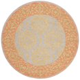 thumbnail image 4 of SAFAVIEH Suzani SZN105A Hand-hooked Orange / Silver Rug, 4 of 10