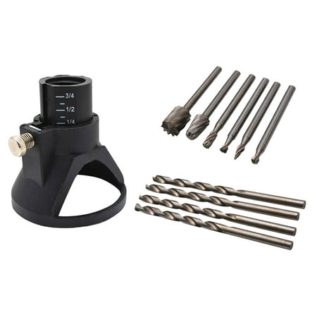 

11-Piece Rotary Carving Set Router File Multi Bits W / HSS