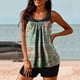 thumbnail image 2 of Traje de baño de dos piezas para mujer, trajes de baño para mujer, traje de baño de dos piezas de moda con estampado y cintura alta para mujer, 2 of 3