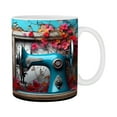 thumbnail image 2 of Dvkptbk Mug Floral Sewing Machine Mug, Funny Coffee Mug - Sewing Mug, Any Day Spent Sewing Is A Good Day, Sewing Machine Cup, Sewing Coffee Mug Kitchen Gadgets, 2 of 5