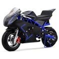 thumbnail image 5 of MotoTec Cali 36v Electric Pocket Bike Mini Motorcycle Blue, 5 of 5
