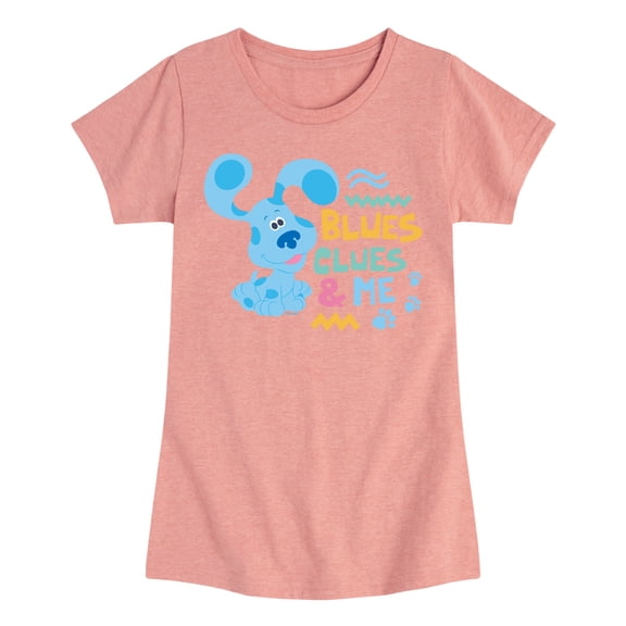 Blue's Clues & You! - Blue's Clues & Me - Toddler & Youth Girls Short Sleeve Graphic T-Shirt