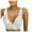 White, variant on IDALL Corset Tops for Women Sexy Lingerie for Women Push Up Bras for Women Comfortlingerie with Garter Tops Belts Wirefree Wireless Bras for Women Lace Bralette Black L