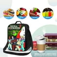 thumbnail image 4 of The Real Ghostbusters Insulated Lunch Bag Portable Thermal Lunchbag Reusable Bento Tote Bag Snack Bags, 4 of 9