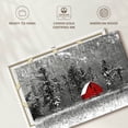 thumbnail image 6 of Elephant Stock Gatineau Winter Barn Wall Art - Horizontal Canvas Wall Art - Living Room Wall Decor - Architecture Canvas - Red And Black Decor - 12" x 8", 6 of 8