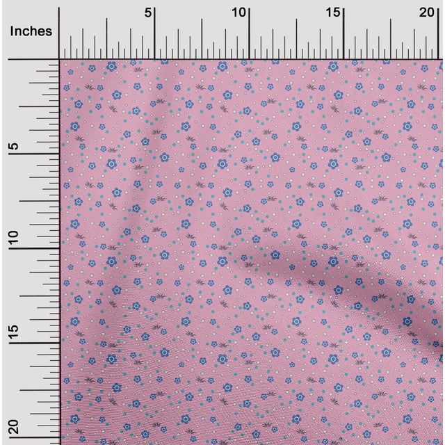 oneOone Polyester Lycra Fabric Artistic Floral Flower Fabric Prints by Yard 56 Inch Wide