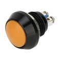 thumbnail image 3 of 10pcs 12mm Momentary Metal Push Button Switch Self Reset Switch Yellow, 3 of 8