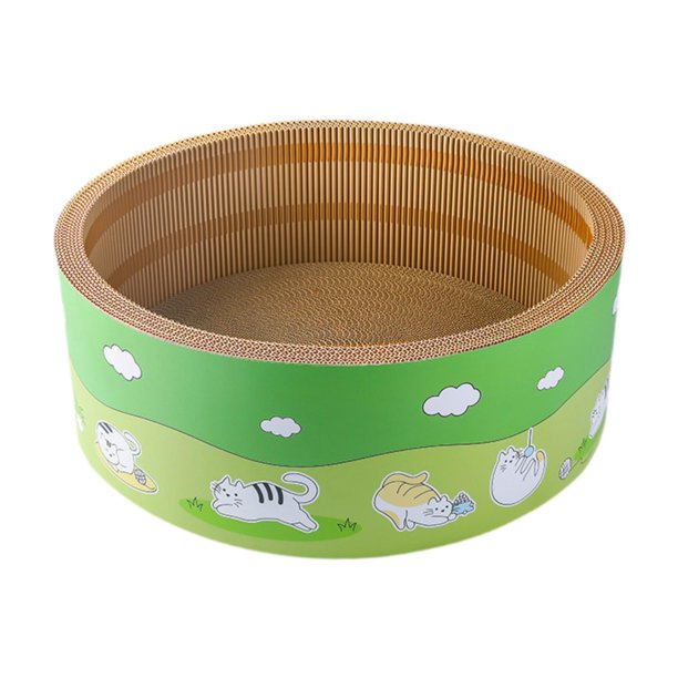 Rascador de cartón para gatos, cama rascadora para gatos, artículos para mascotas, protector de muebles resistente M