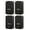 4 Packs, variant on Magnetic GF07 Mini GPS Tracker for Vehicles, Real-Time Location Tracking via GSM/GPRS, Compact Car Monitor with Strong Magnet for Security & Fleet Management (No SIM)