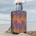 thumbnail image 4 of Uemuo Lavender Flowers Printed Washable Luggage Cover - Fashion Suitcase Protector Fits 18-32 Inch Luggage -X-Large, 4 of 9