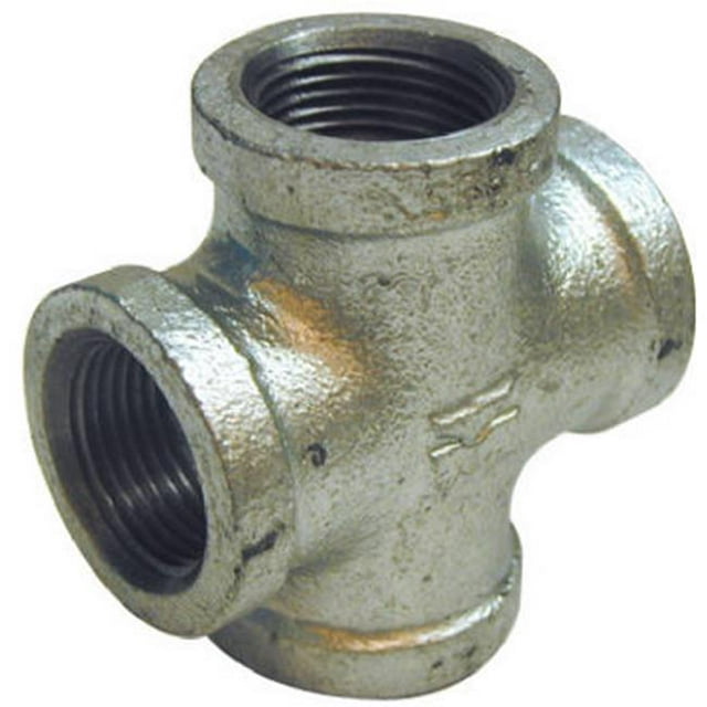 Pannext Fittings G-CRS10 1 in. Galvanized Cross